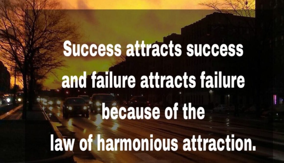 Success attracts success 