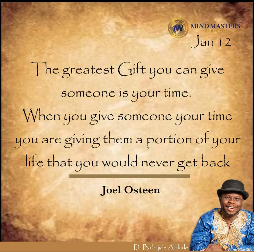 Greatest Gift. Time, Love and Life are an everlasting Trinity